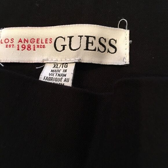NWOT Guess Black Women’s Straight leg Pants - Picture 2 of 5